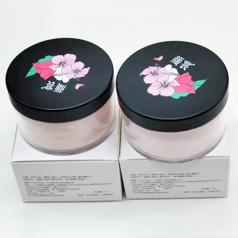 颜裳戏剧小生老生花旦老旦舞蹈专用定妆粉扫粉刷哑光细腻散粉蜜粉