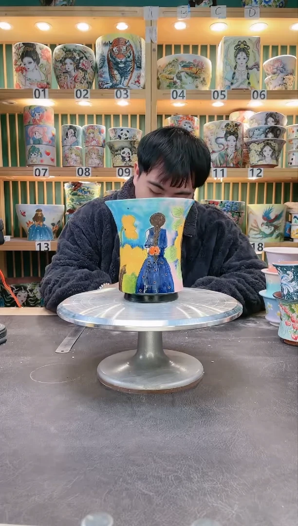 【闪购商品】瓷摆件1217-504瑕疵