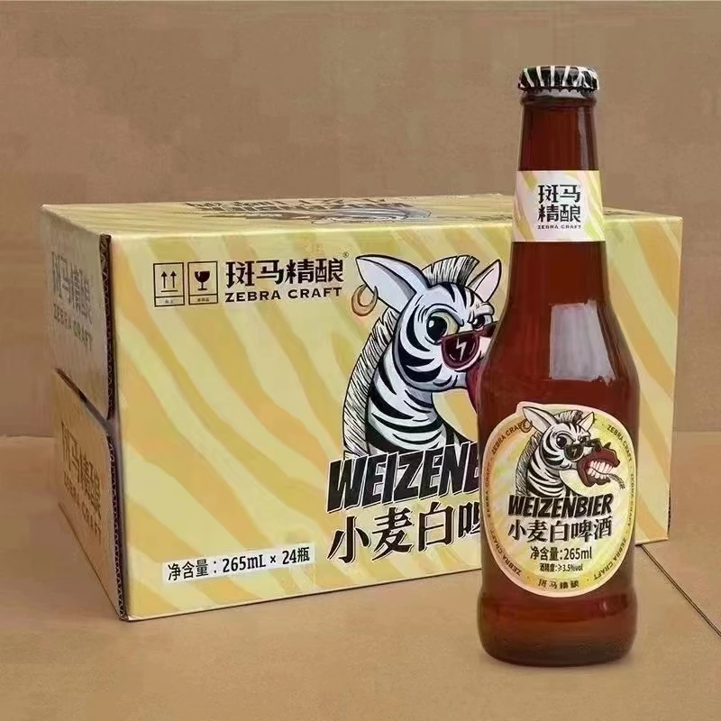 斑马精酿白啤265毫升24瓶