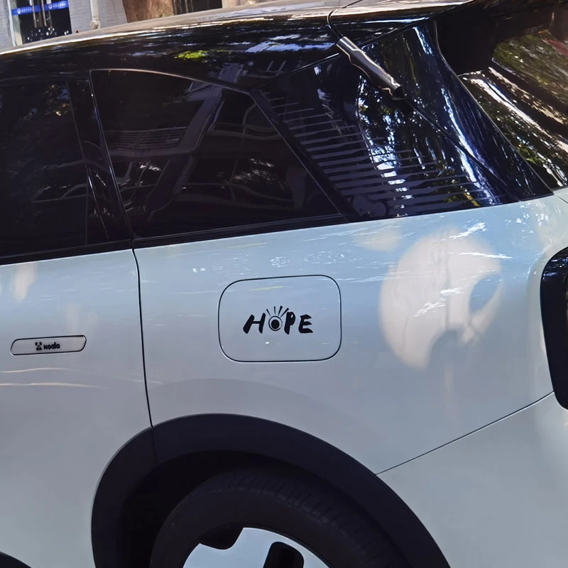 sun is hope车贴个性汽车摩托车装饰贴HOPE车尾防水电动汽车贴纸