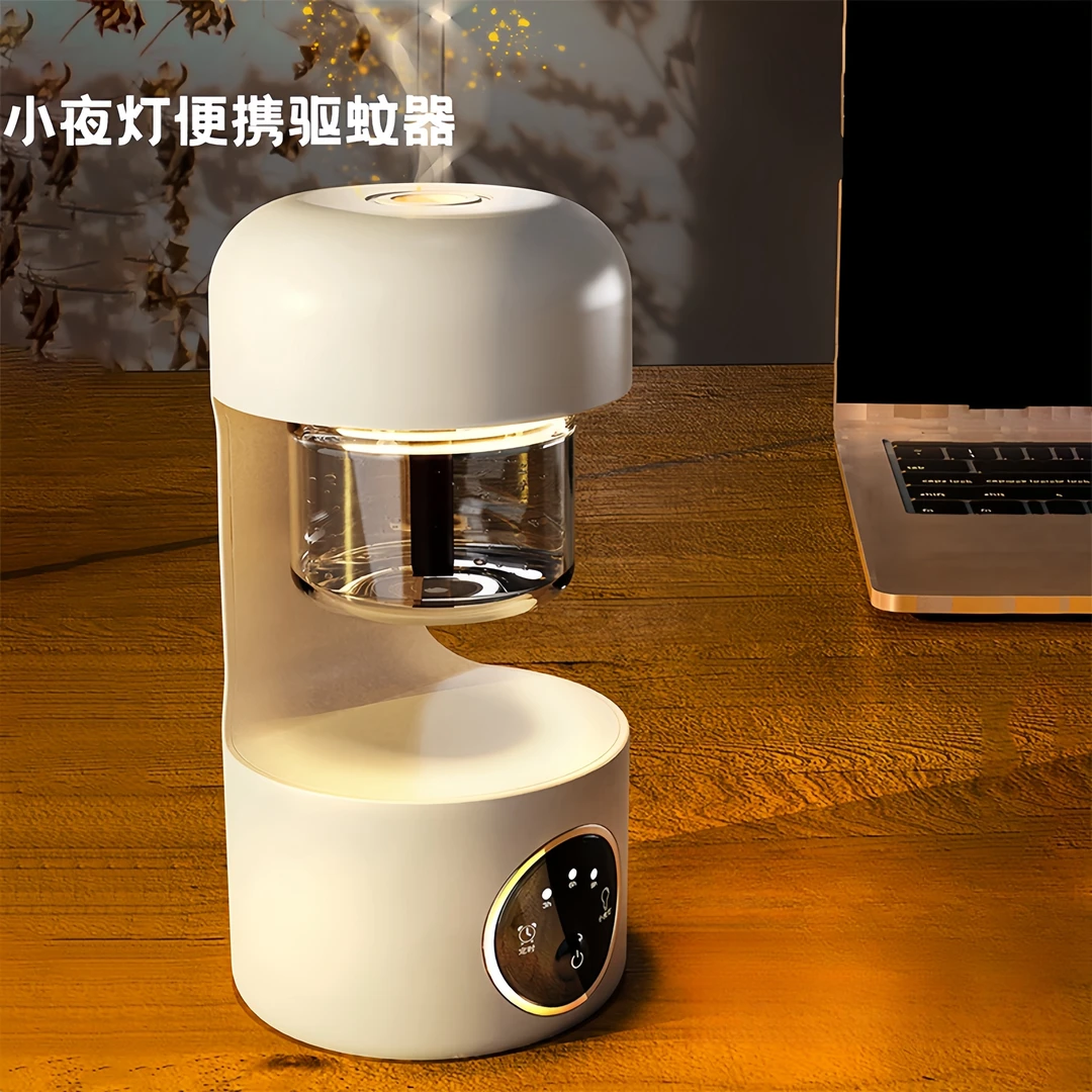 户外露营强效灭蚊器带小夜灯便携充电式驱蚊器家用灭蚊小夜灯防蚊