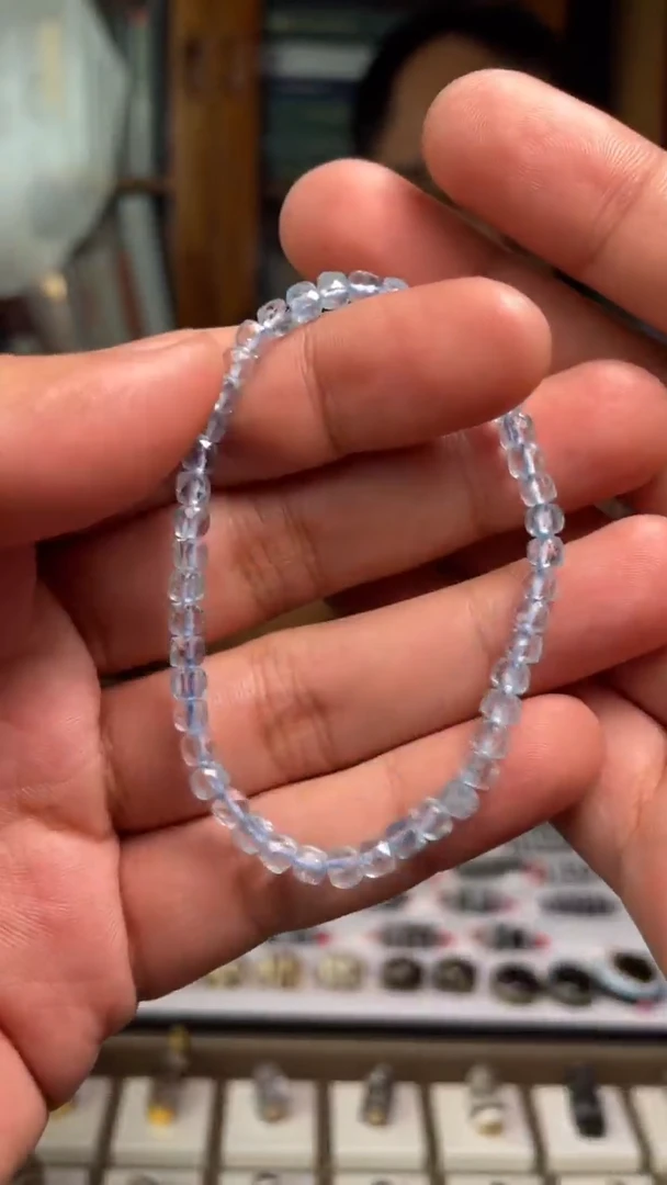 【闪购商品】玛瑙/玉髓配饰未镶嵌比利时切面手串   4+