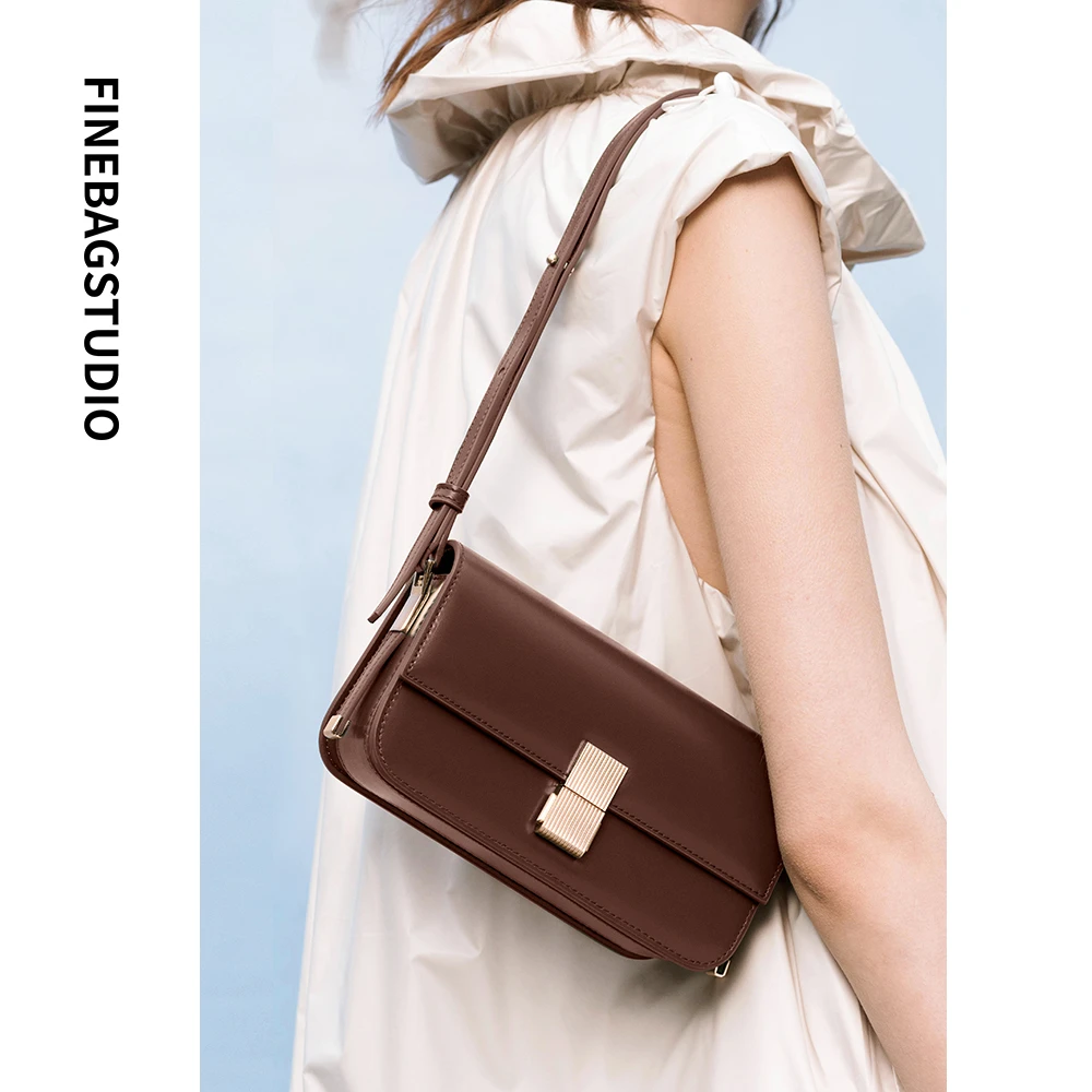 UNIFINE法棍包斜挎包女高级感单肩腋下包通勤包原创设计U（3059）