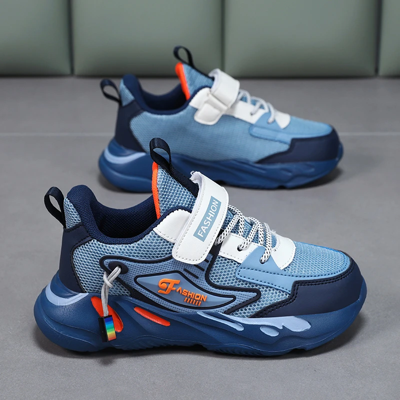 乔丹断码男童鞋子春秋款2023新款秋季皮面防水大童学生秋款加绒儿