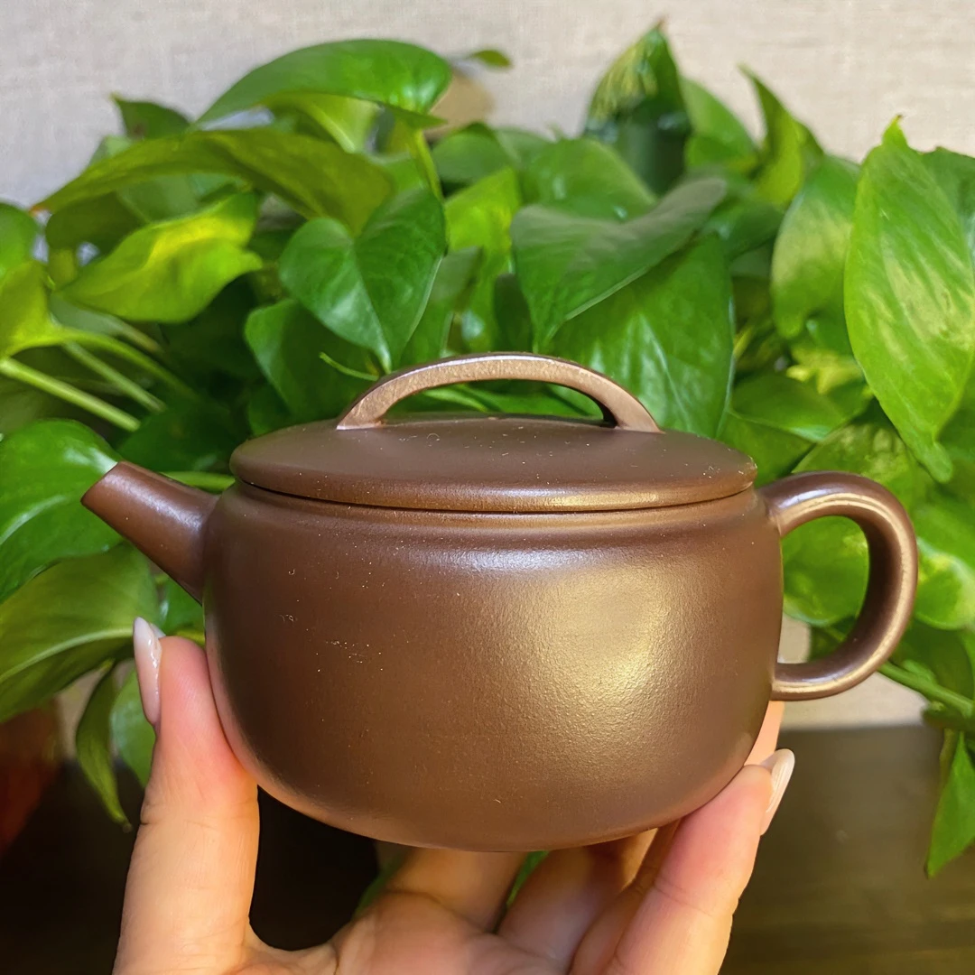 汉瓦紫砂壶-紫泥-高老师-180CC