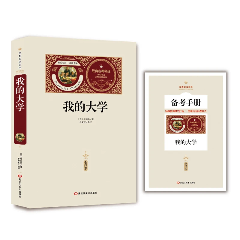 全译本我的大学赠备考手册 高尔基经典世界名著文学小说初中生