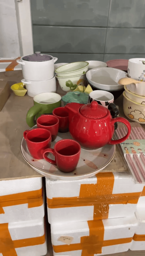 【闪购商品】瓷片微瑕日用陶瓷【套装】