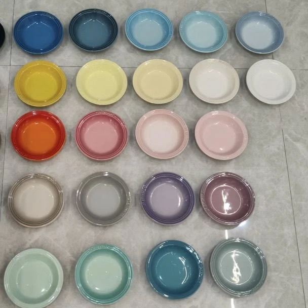 【B201-B250微瑕产品非图片款】日用家用勺碗盘子酷彩盘餐具盘陶瓷！