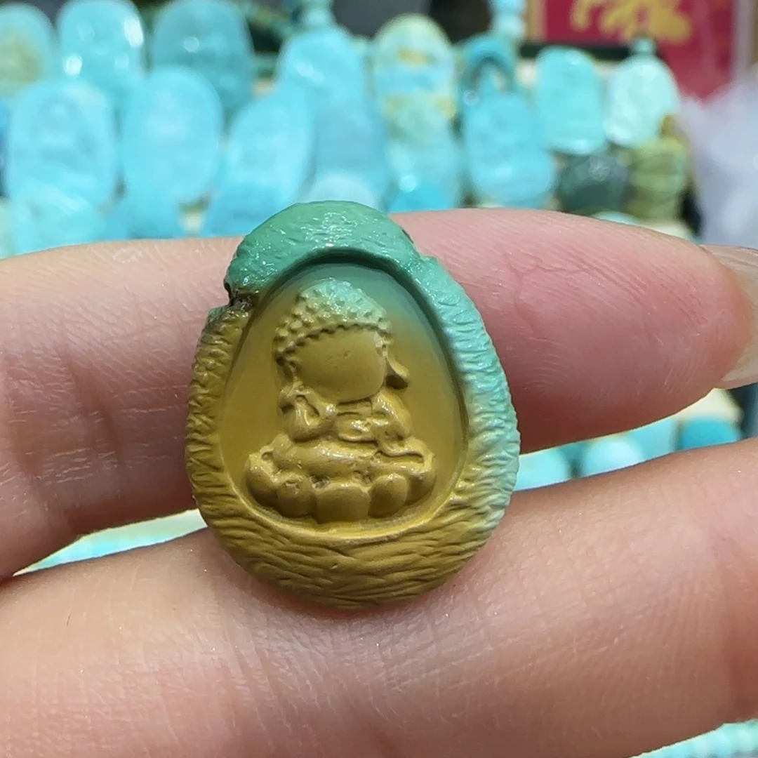 绿松石珠宝奇石未镶嵌