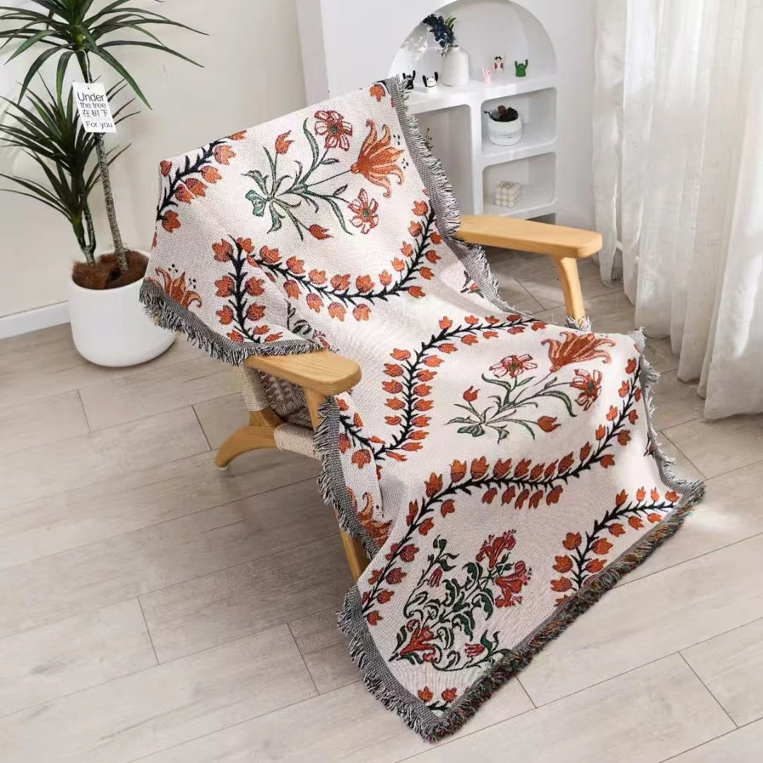 【90*180cm】高颜值家用午睡毯沙发毯盖毯户外露营野餐毯多功能毯子