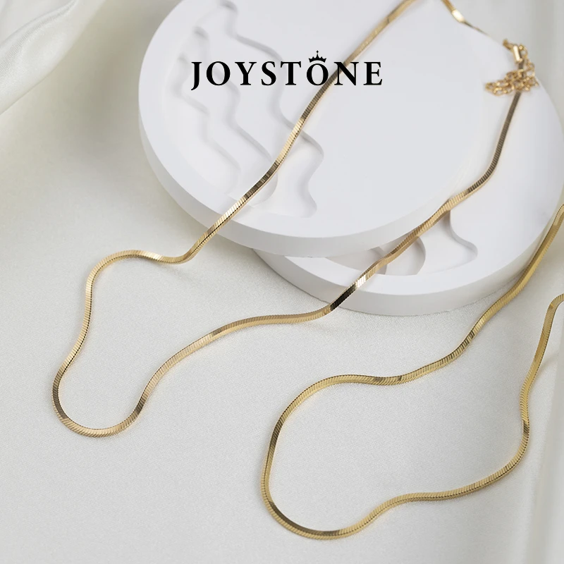 链子925银 JOYSTONE【长款】方形蛇骨链女百搭经典高级感叠戴毛衣链