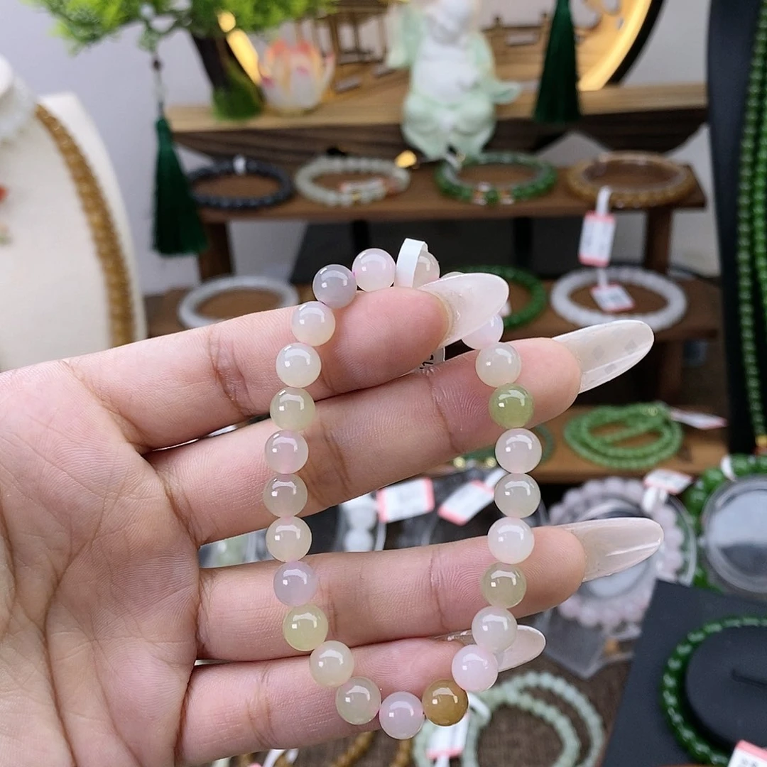和田玉手串未镶嵌手串