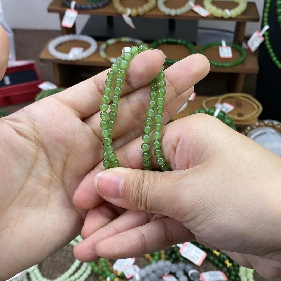 和田玉手饰未镶嵌本*手串