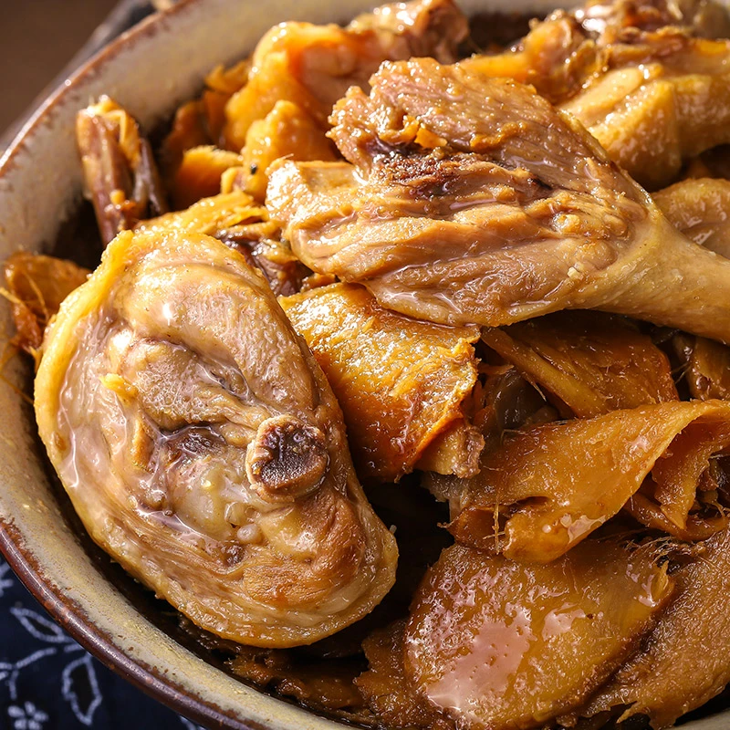 厦门特产伴手礼熟食秘制姜母鸭名小吃400g*1盒 闽南风味