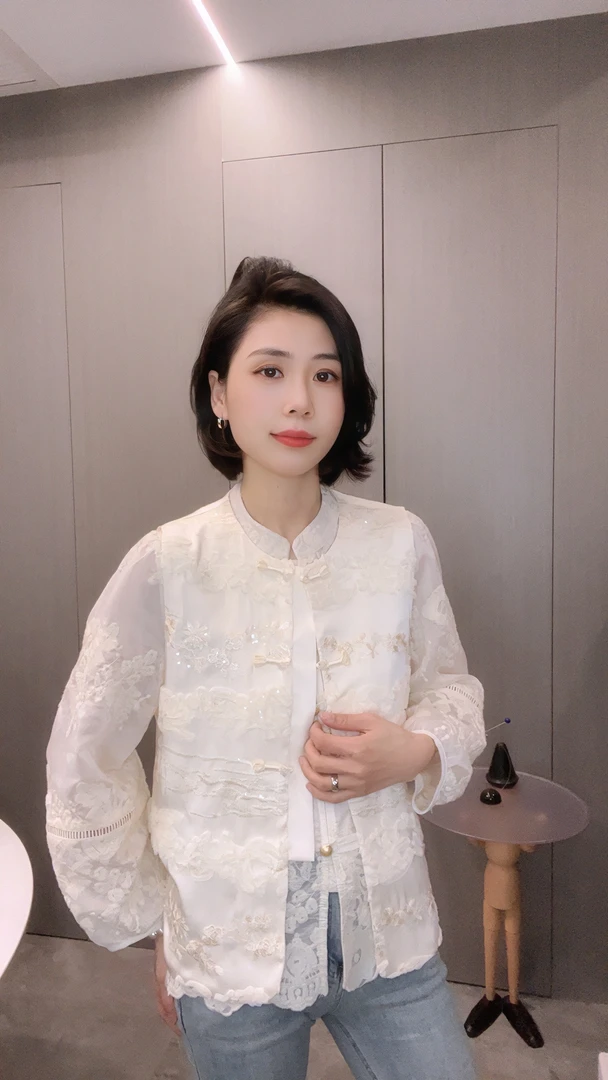 新中式女装2025春款唐装高端国风盘扣时尚马甲