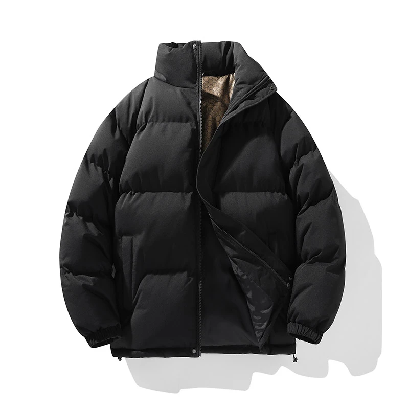 巴威萨【5366】韩版潮流户外秋冬立领棉衣外套加厚保暖棉服