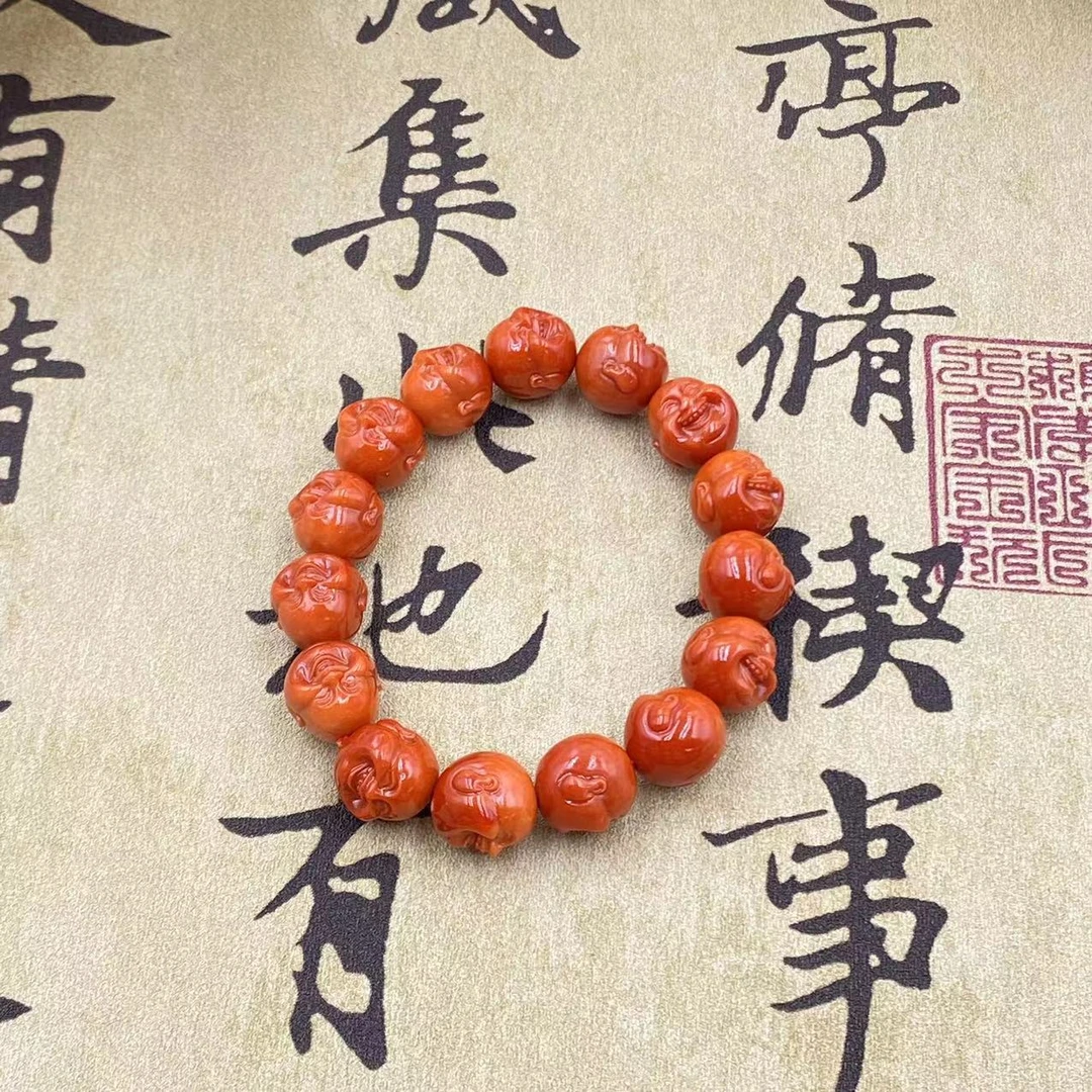 【杨杨专属】笑佛手串（多样性发一件）17184