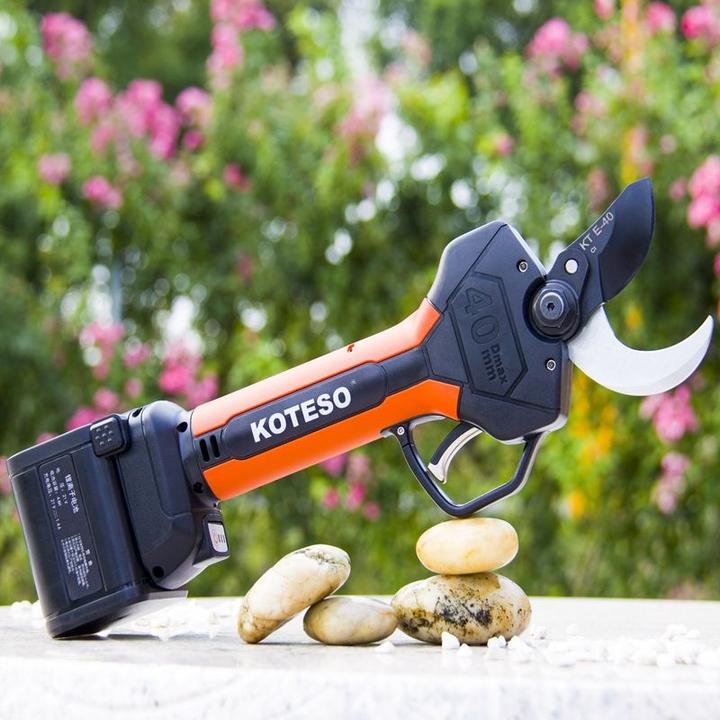 正品新款老人头4.0锂电修枝剪电动修枝剪