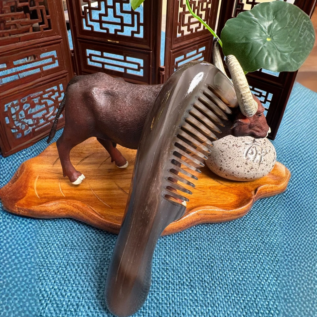 黑金刚光背梳防静电