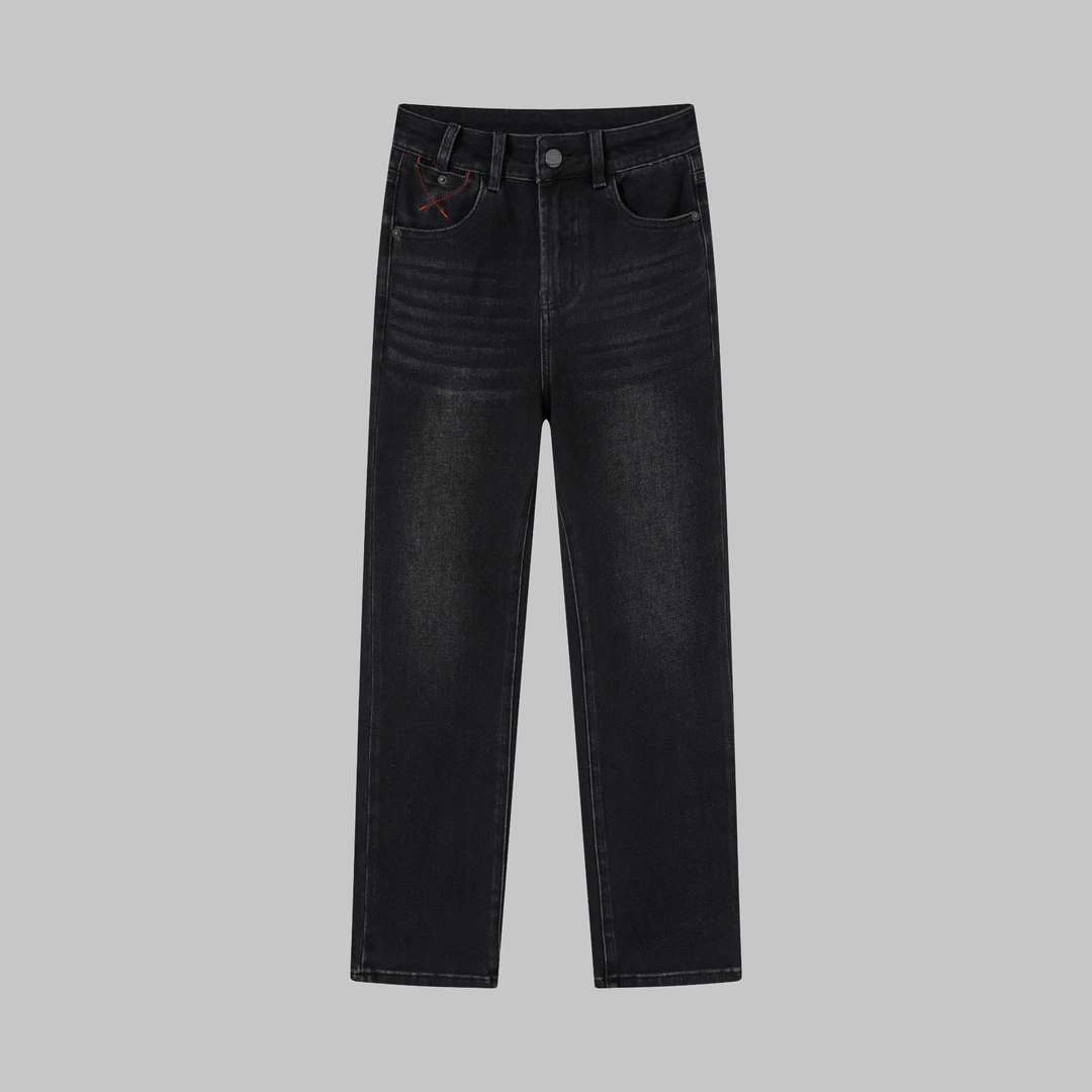 女式牛仔裤四面弹显瘦百搭烟管裤女款爆款2025新款流行款30058