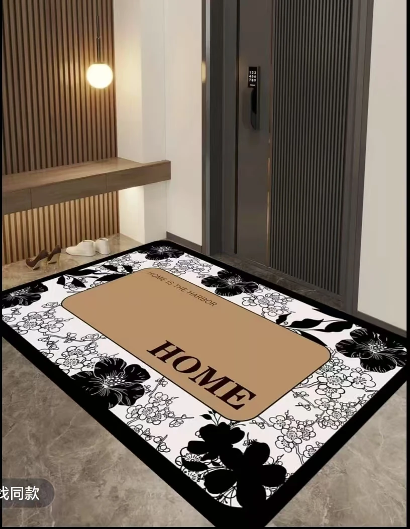 定制款轻奢床边毯新卧室脚垫地毯创意地毯水晶绒11