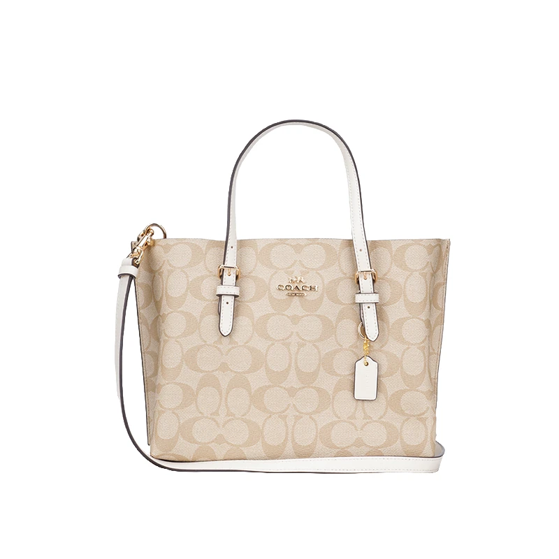 【全套包装】COACH/蔻驰女包 Mollie系列托特包单肩手提包