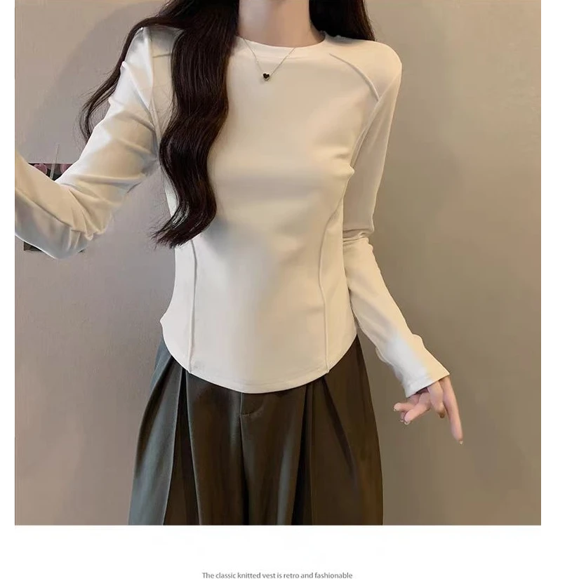 秋季新品女款德绒打底衫