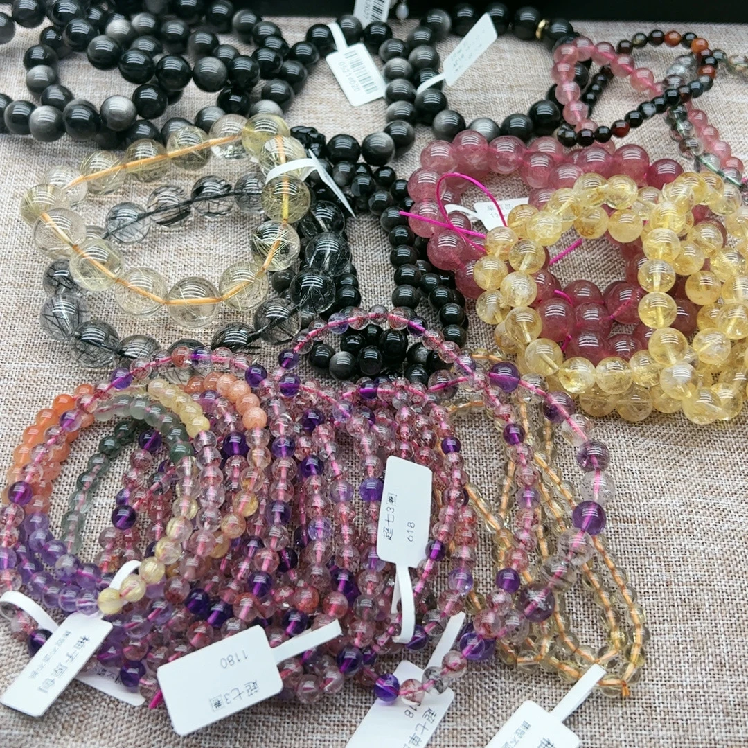 天然水晶手链男女款