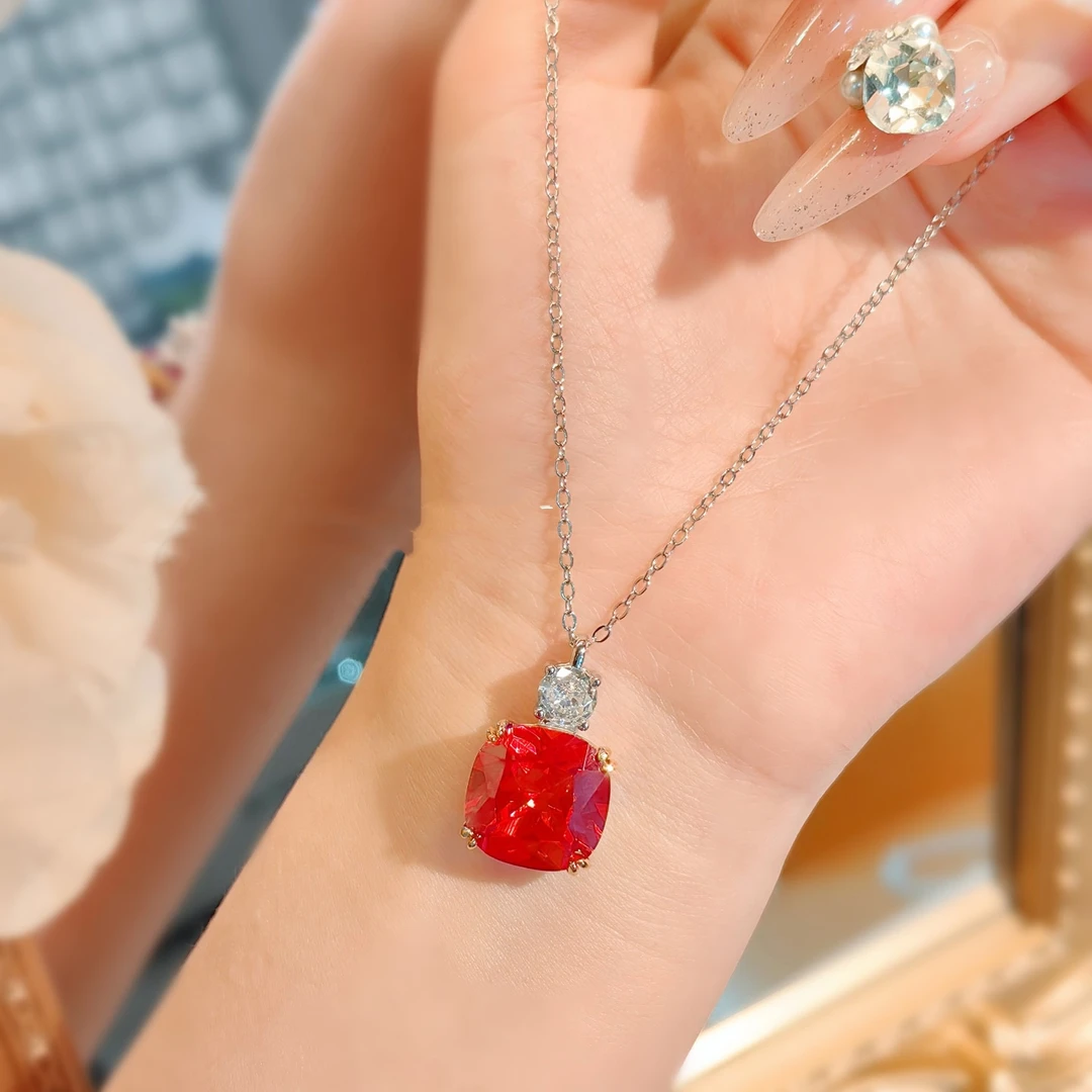 铜合金项链 气质百搭时尚优雅红刚项链PRA599-2601