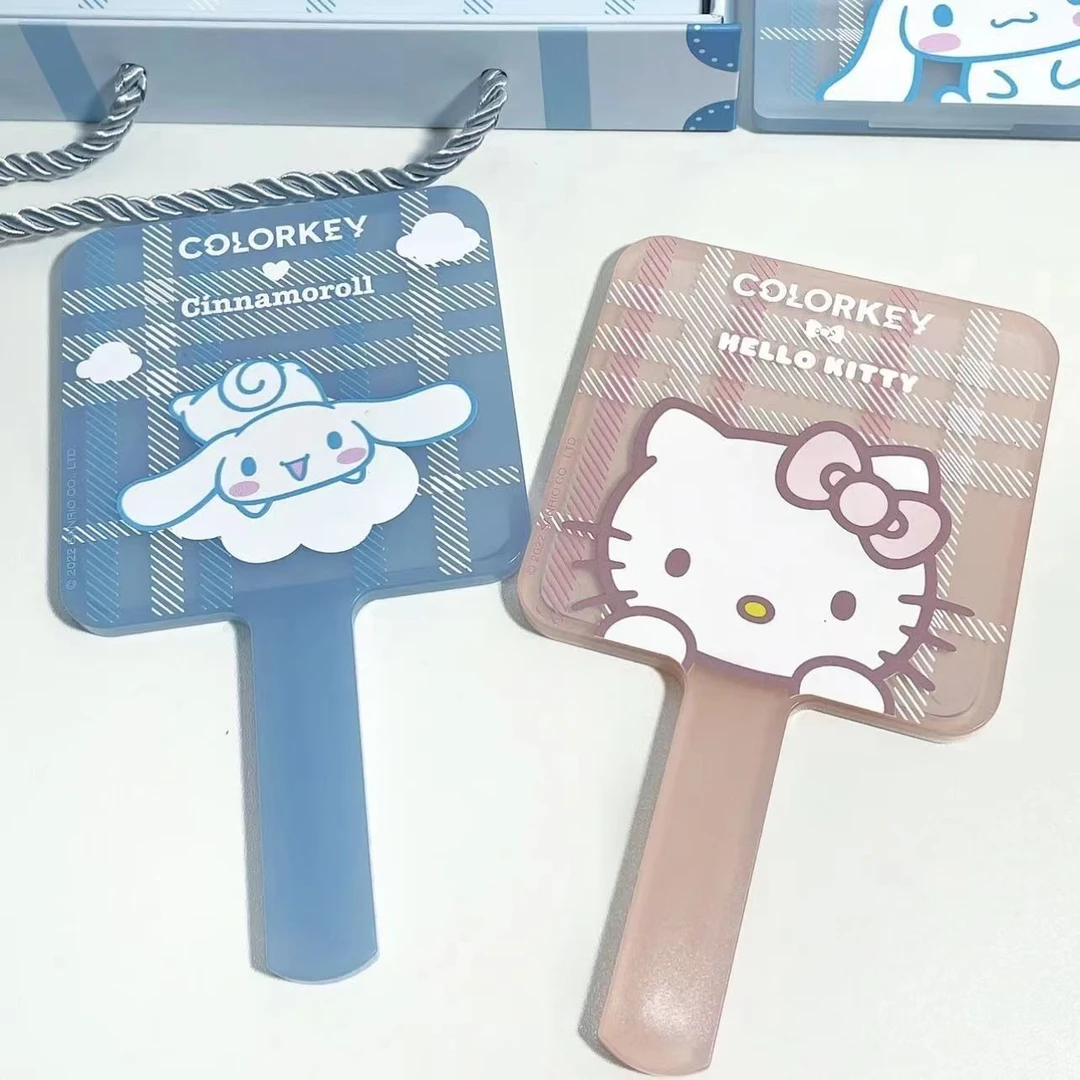 珂拉琪玉桂狗hellokitty三丽鸥可爱少女心联名手拿镜化妆镜送闺蜜