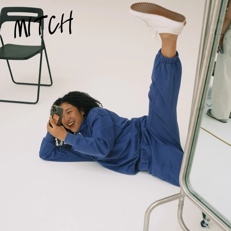 AAAD|Mitch城市运动系列 Zip Hoodie拉链大廓形连帽外套休闲卫衣