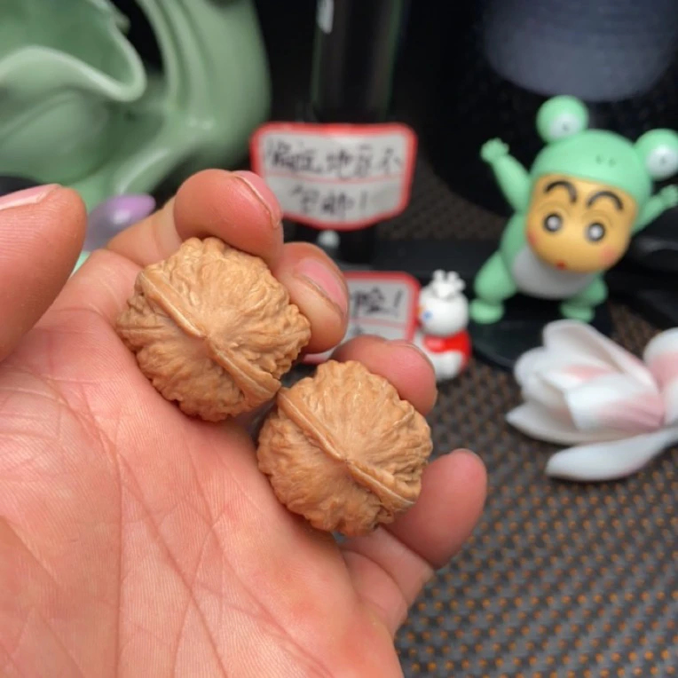 平谷元宝大粗筋蛤蟆头文玩核桃小秋子底四方