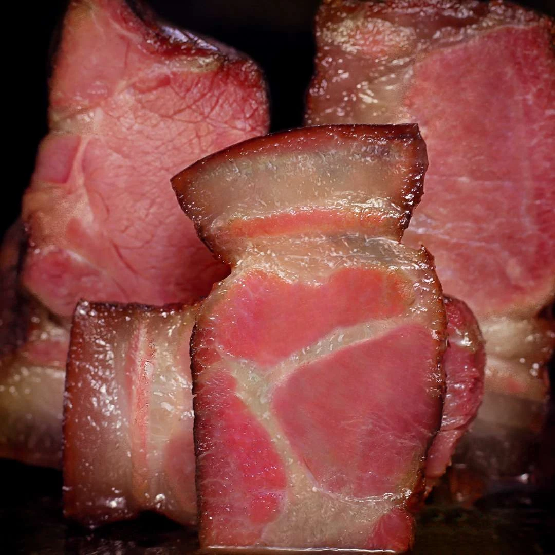 【腊皇叔】恩施柴火烟熏前腿腊肉500g*1袋 腊味 腌制肉湖南土家特产