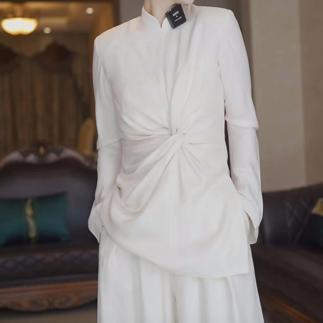 【肆姐高定】新款醋酸纽结两件套装XY506