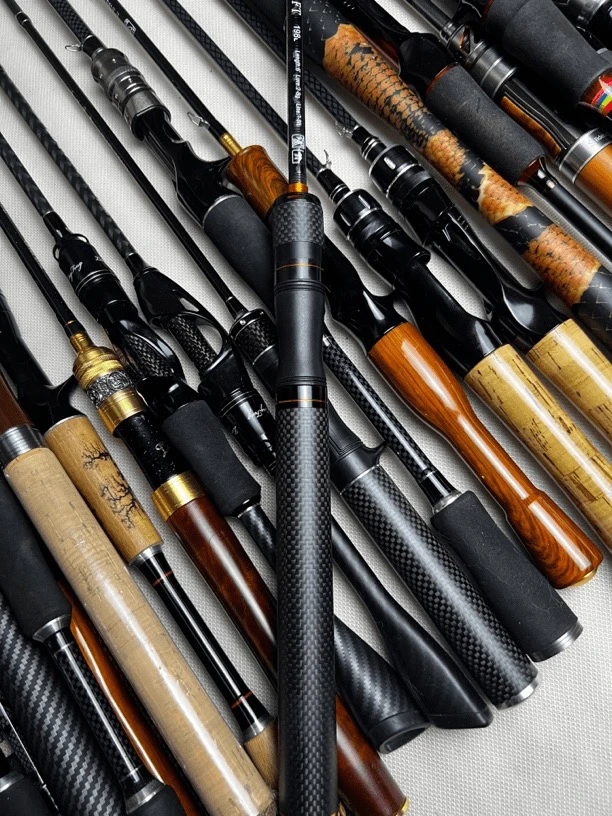 【冲严选】新款路亚竿泛用L路滑竿微物竿马口竿全套路亚杆枪直柄竿