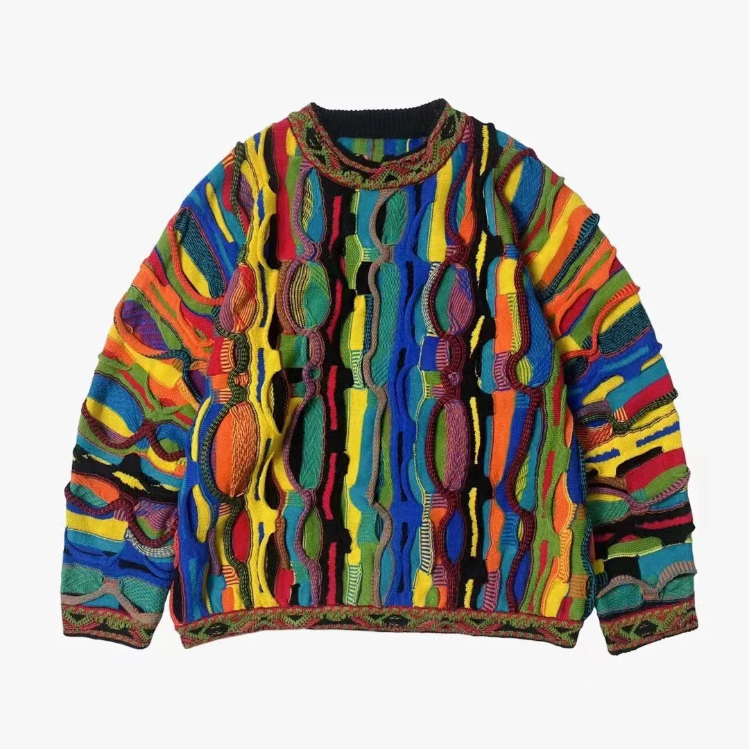 森美中古屋 日制古着vintage重工复古毛衣