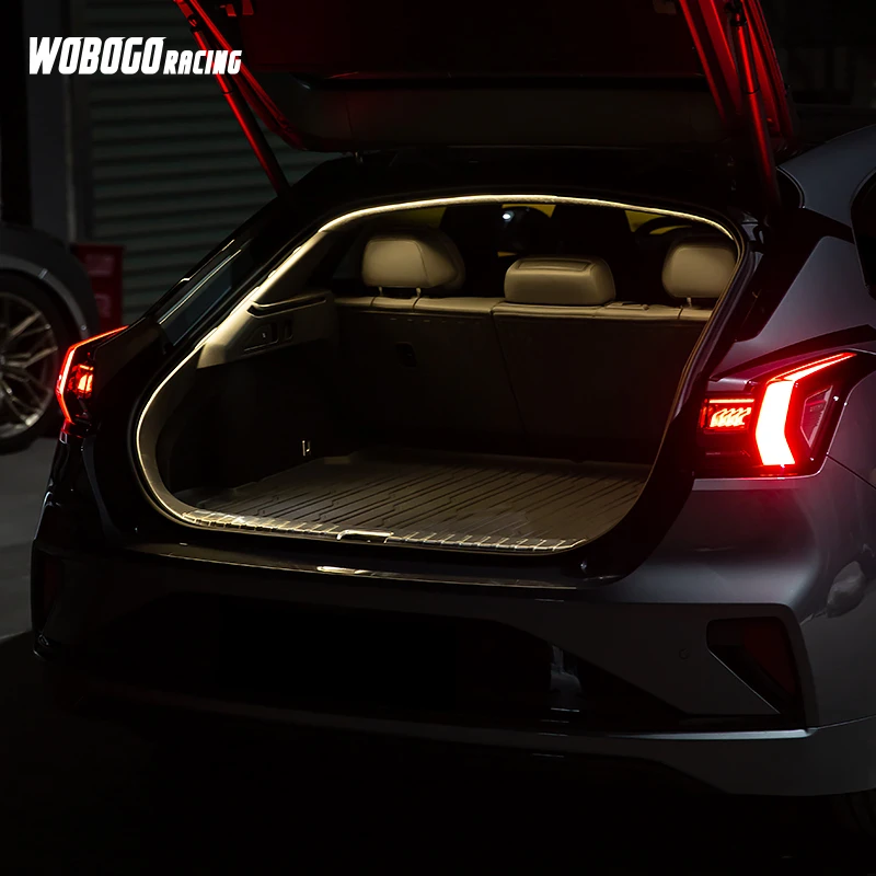 21-25款适用于极氪001后备箱灯带LED灯带隐藏线路同步原车电路