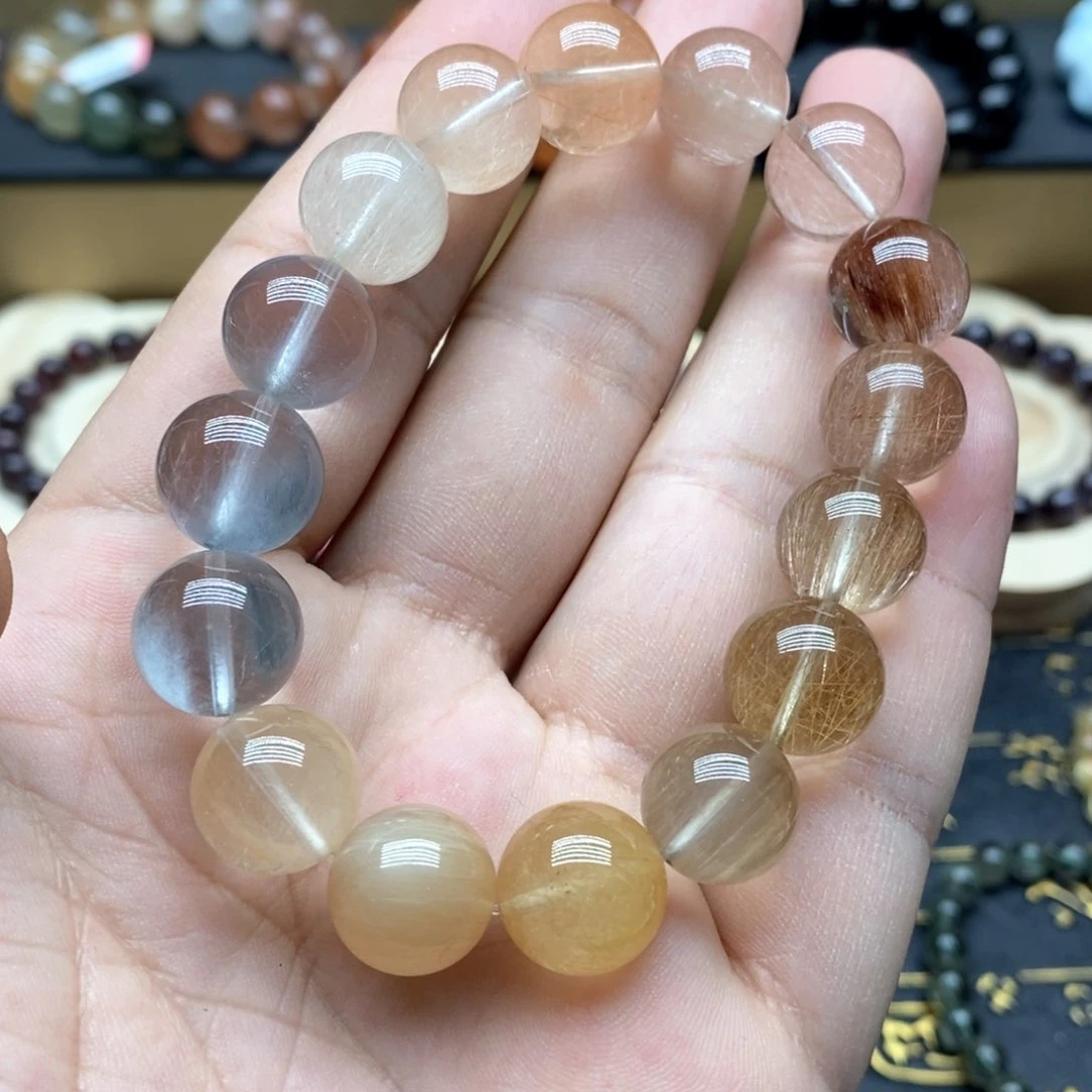 水晶手链未镶嵌浅***落手链