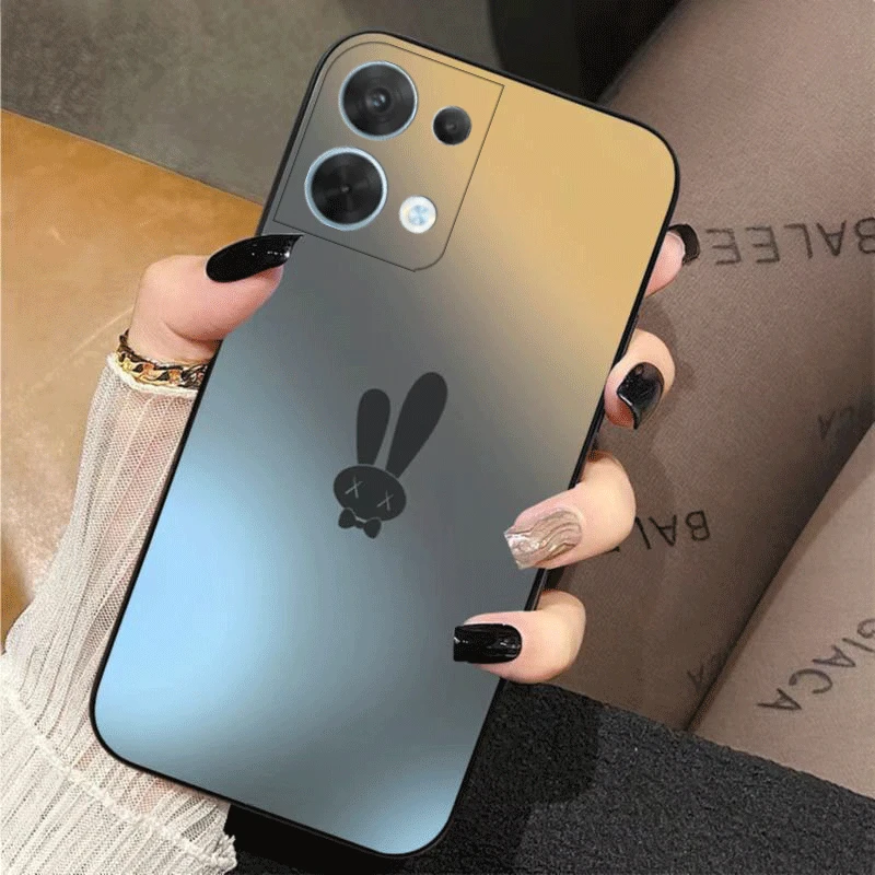 OPPOreno8手机壳Reno8Pro男女款Reno8PRO+全包防摔高颜值硅胶兔年
