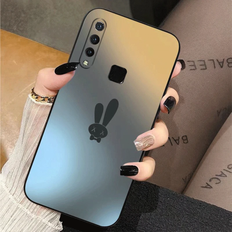 vivoz5x手机壳男女款全包防摔软硅胶高颜值兔年潮款可爱简约超薄5