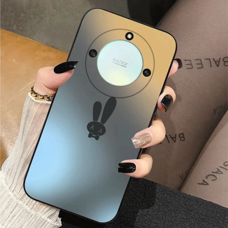 荣耀x40手机壳HonorX40男女款全包防摔高颜值曲面屏最新款软硅胶4