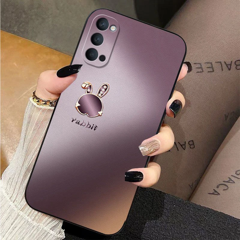 OPPOReno4手机壳新款Reno4Pro全包硅胶4se超薄防摔高颜值网红女壳