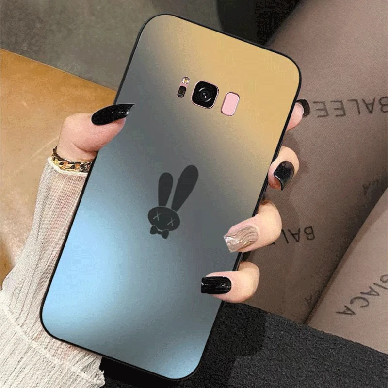 三星s8手机壳s8+男女款Galaxys8+兔年防摔全包边高颜值硅胶曲面屏