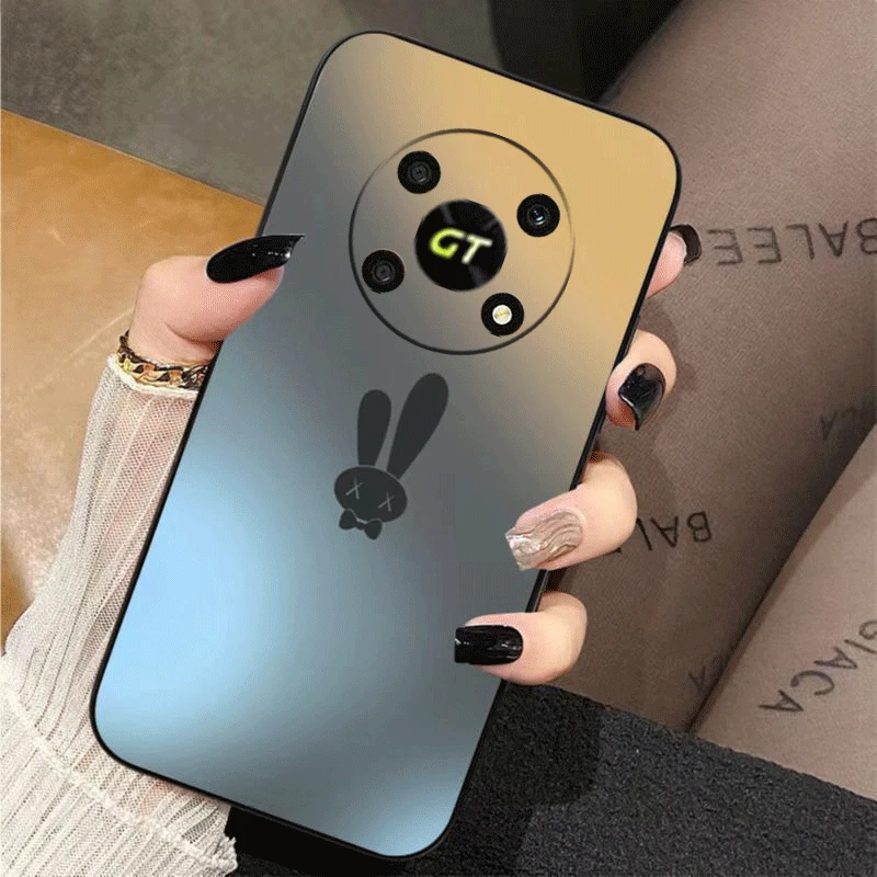 荣耀x40GT手机壳男女款防摔全包边软硅胶高级感潮款简约耐脏磨砂4