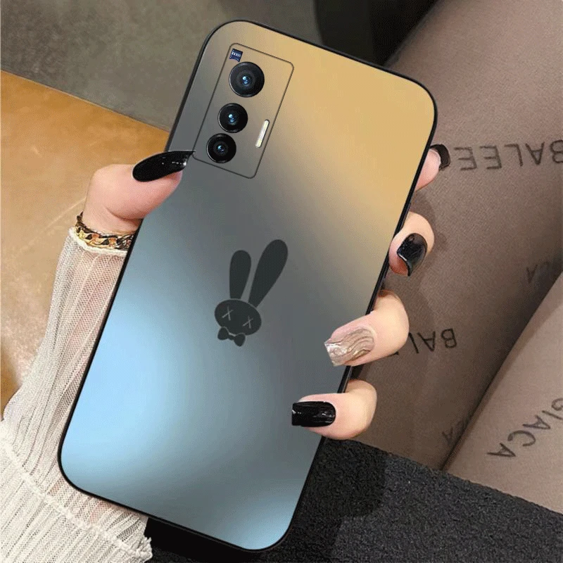 vivox70手机壳x70T全包防摔x70pro男女洋气超薄散热软硅胶x70pro+