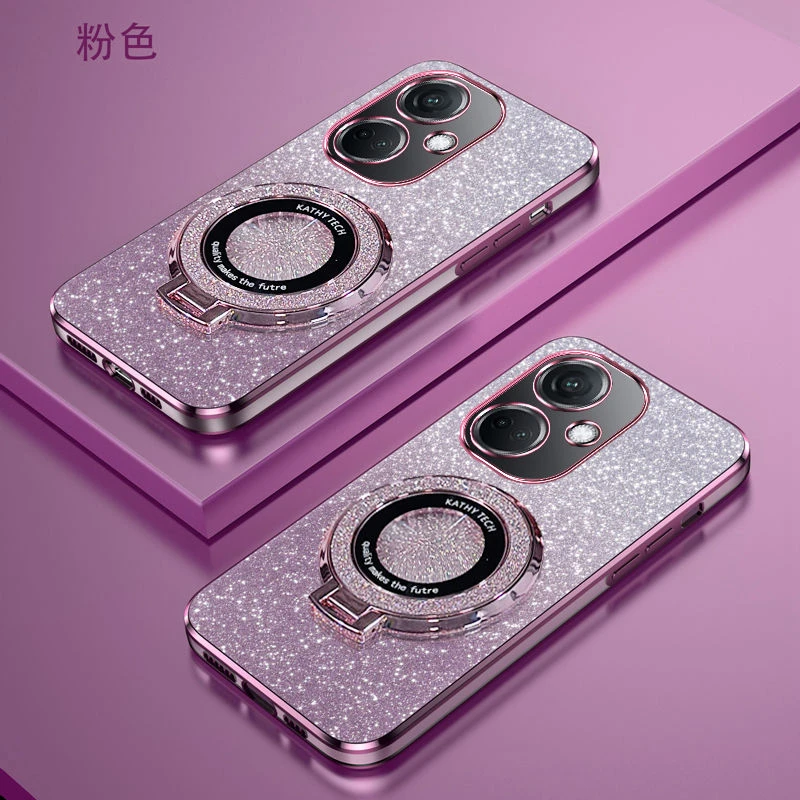 OPPOK11渐变闪粉手机壳高端时尚适用OPPOK11x高级感新款创意