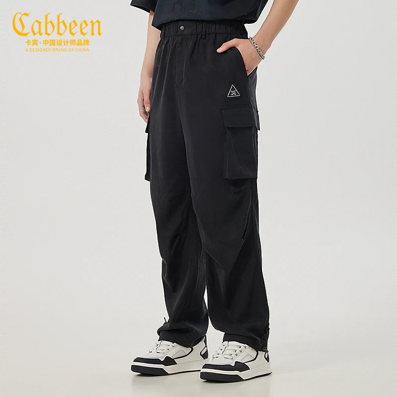 商场同款卡宾男装潮流工装休闲裤24夏新款宽松长裤Y3242126003