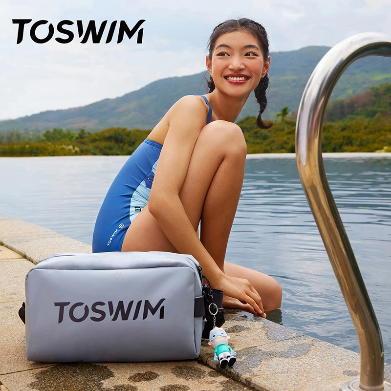 泳镜侠推荐！【TOSWIM泳包】干湿分离单肩时尚简约便携收纳防水健身
