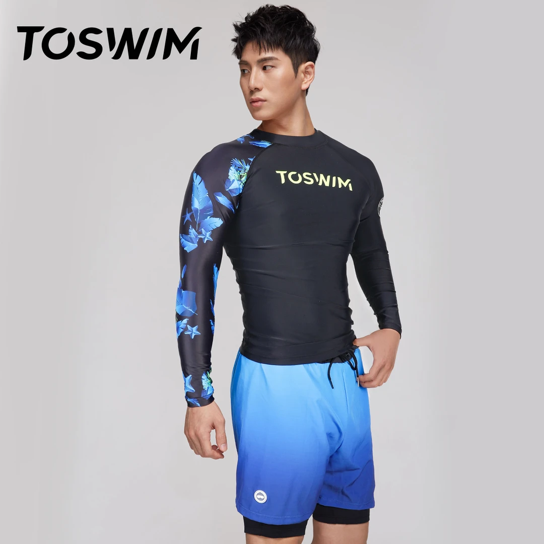 戴教练推荐！TOSWIM专业品质防尴尬速干耐磨紧身竞速透气男士泳裤