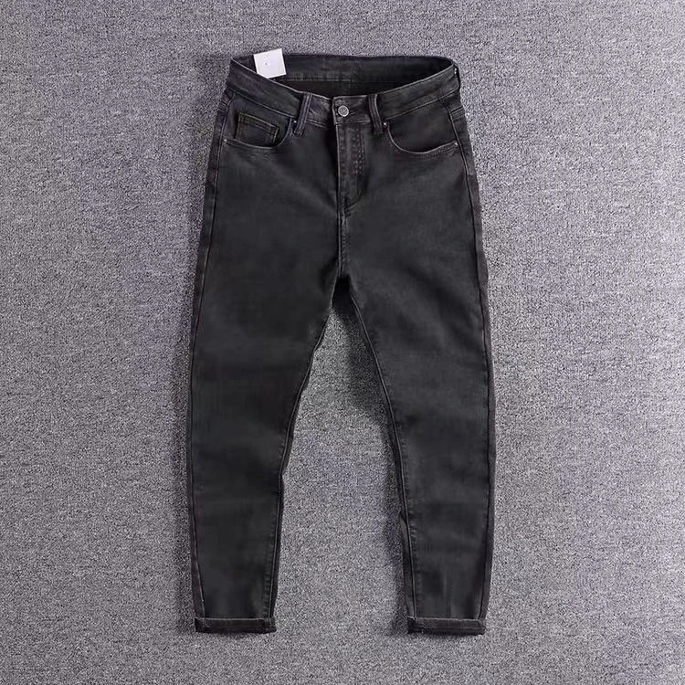 8801#男士休闲牛仔裤男轻奢潮流百搭